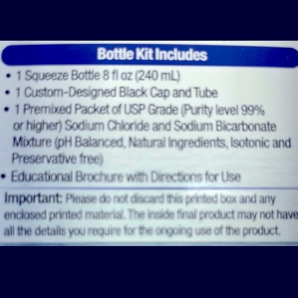 NeilMed All Natural Sinus Rinse Lot of 5 Exp 6/ 2027+ Great for Travel a… - Picture 5 of 7